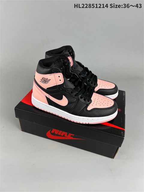 women air jordan 1 shoes 2023-1-2-005